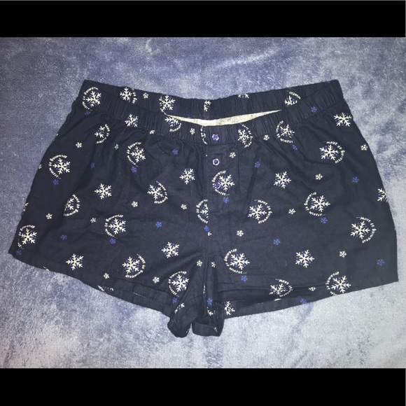 Sonoma Other - Navy blue and white winter pajama shorts